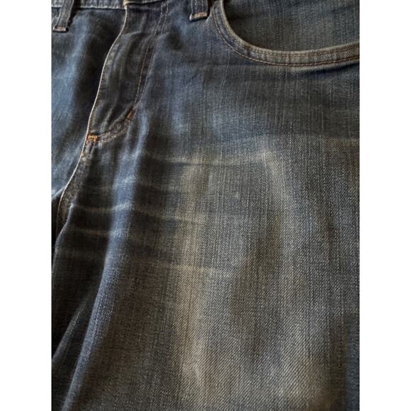 Carhartt 33” faded Blue Denim Cutoff Shorts Jorts - Picture 4 of 7